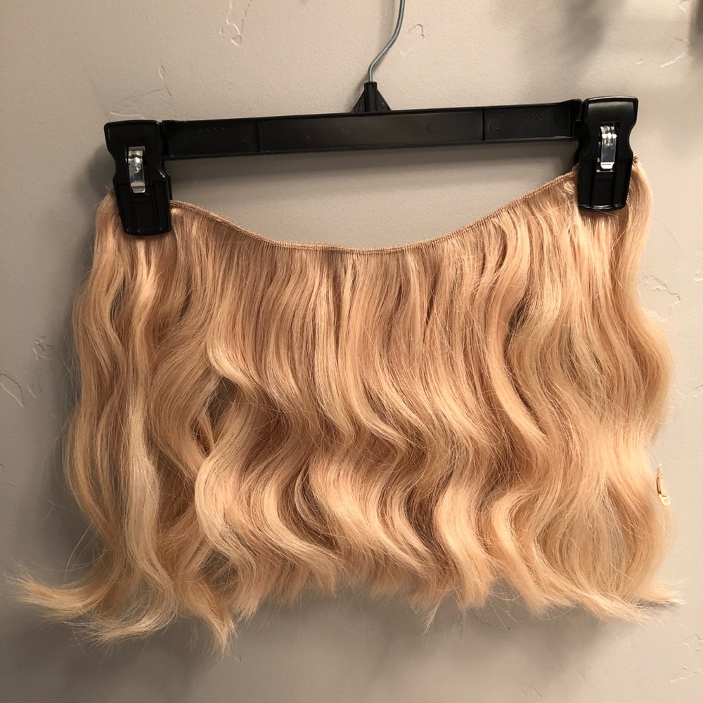 Human hair extensions— hidden crown — babe